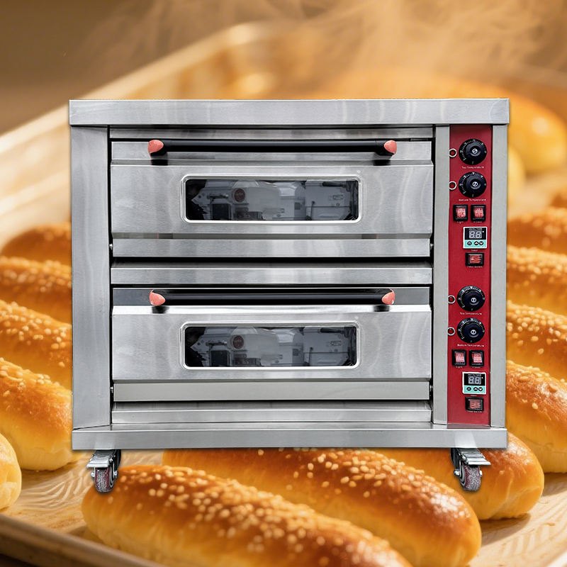 Electric Pizza Oven 2 Deck 2 Tray