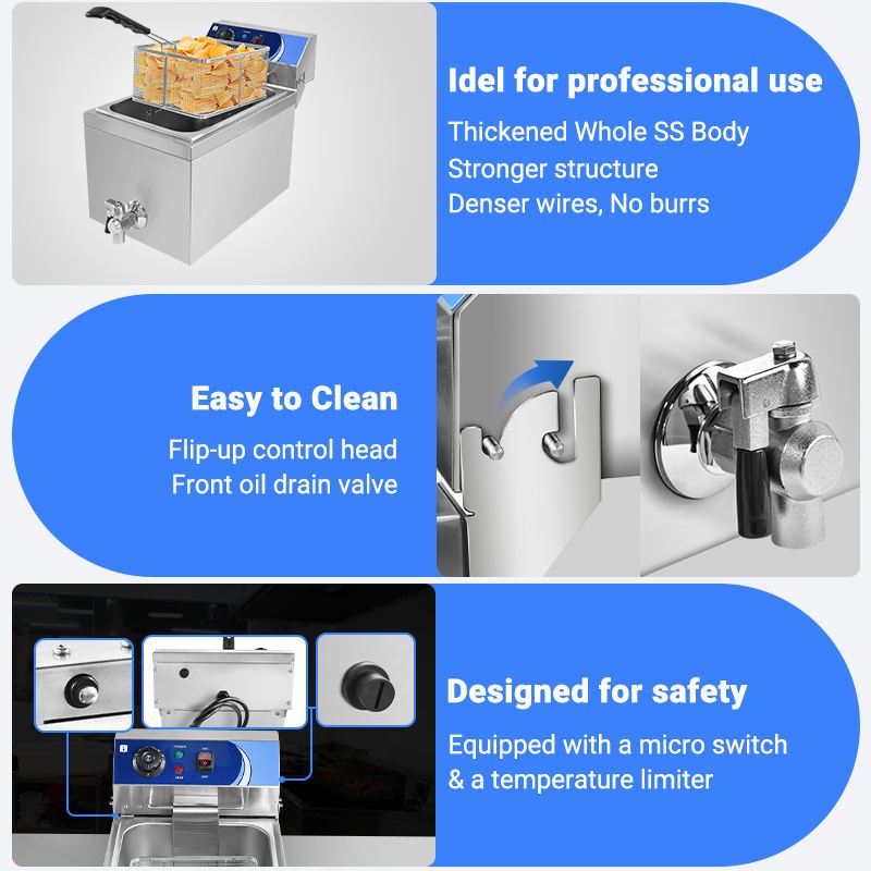 Electric Deep Fryer 10 Litre