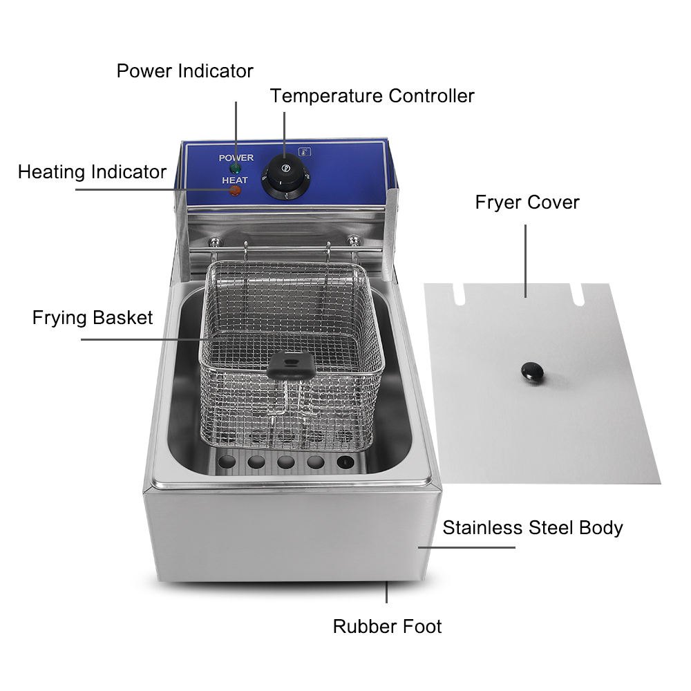 Electric Deep Fryer 8 Litre