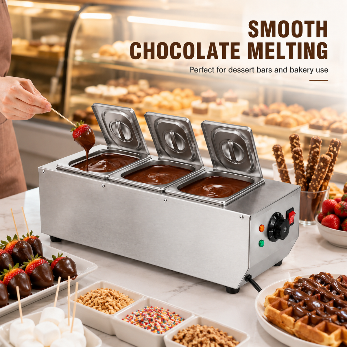 Chocolate Warmer - 3 Pot