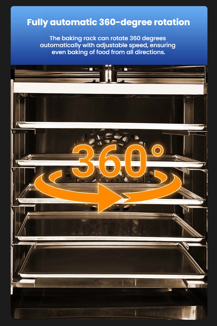 Rotary Rack Oven - 10 Trays
