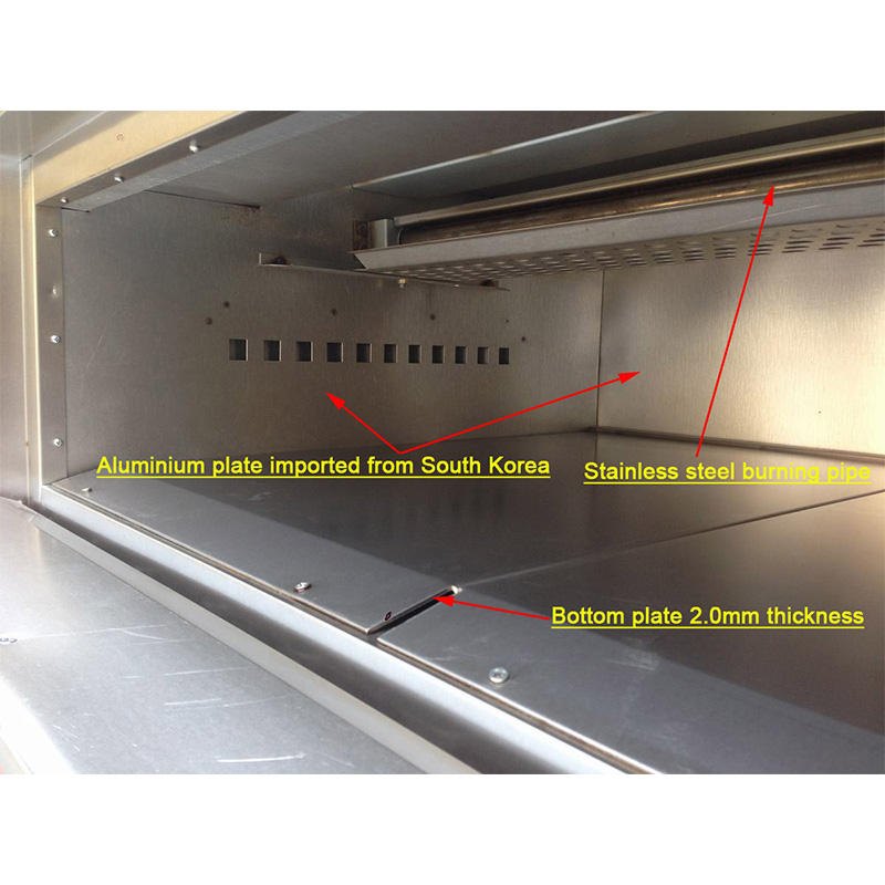 Gas Baking Oven 1 Deck 1 Tray