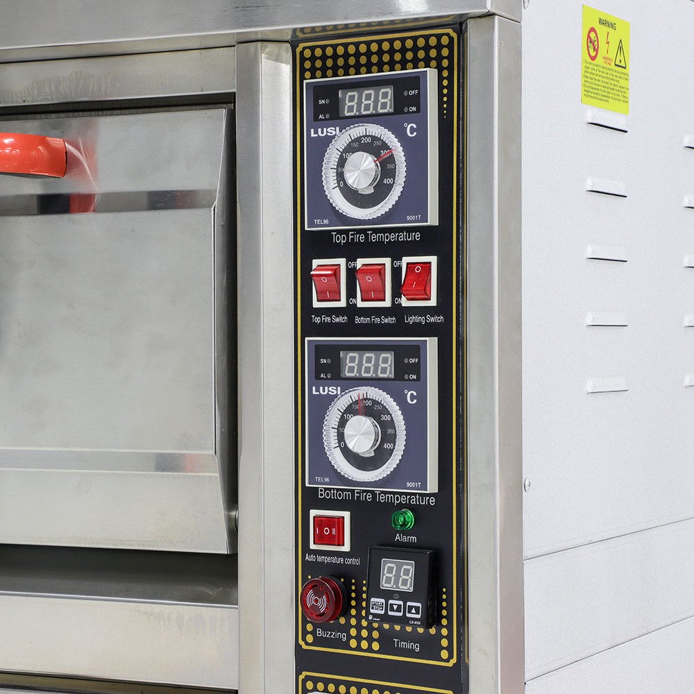Electric Baking Oven 2 Deck 4 Tray