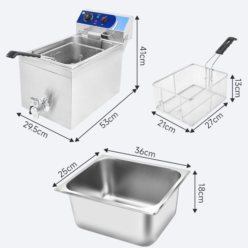 Electric Deep Fryer 10 Litre