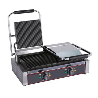 Commercial Contact Grill - Double Jumbo Plate
