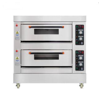Gas Baking Oven 2 Deck 4 Tray