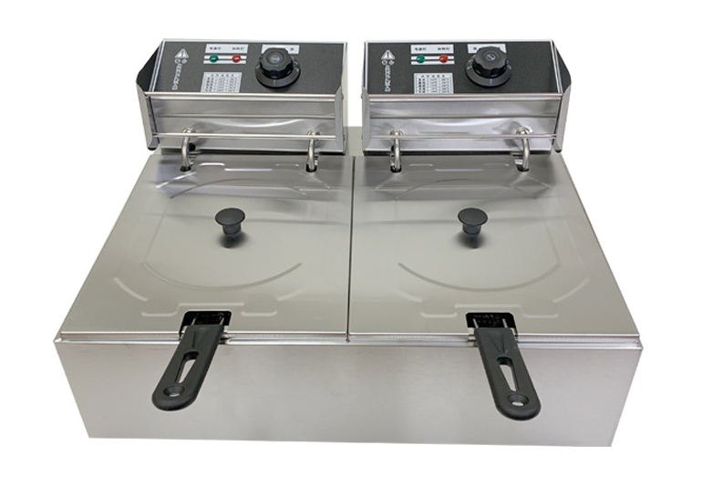Electric Deep Fryer 6+6 Litre