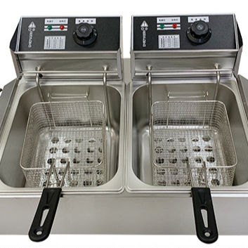 Electric Deep Fryer 6+6 Litre