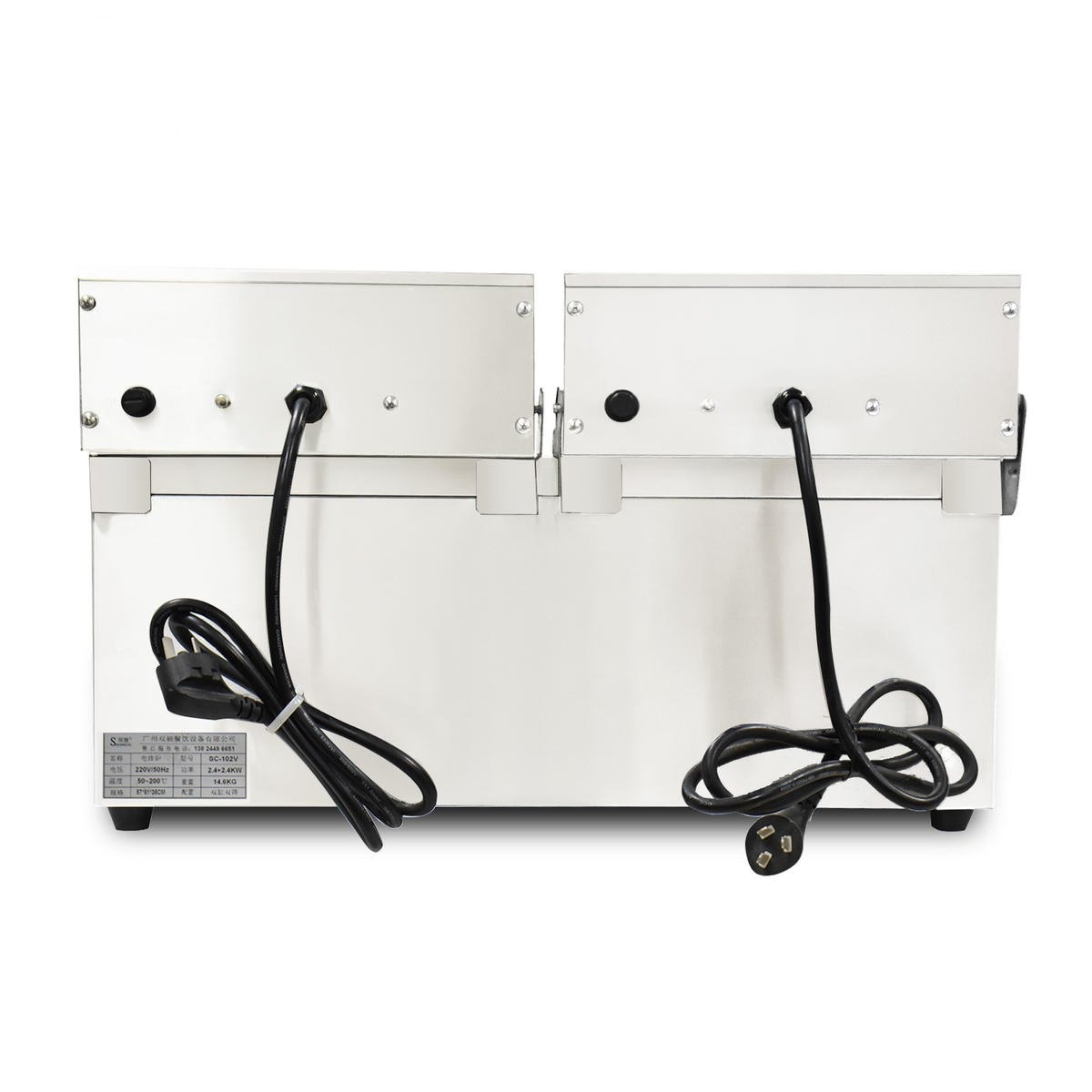 Electric Deep Fryer 8+8 Litre