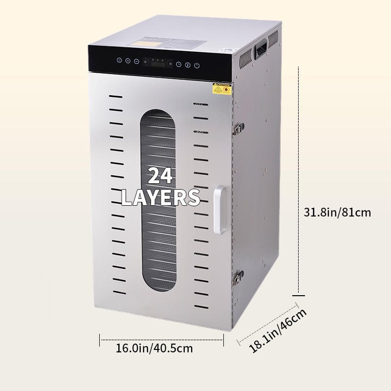 24 Layer Digital Food Dehydrator