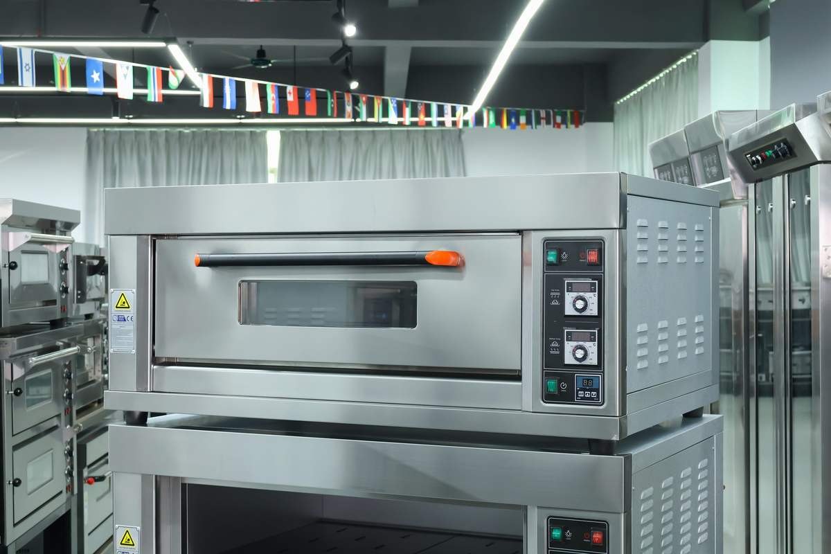 Electric Baking Oven 1 Deck 2 Tray