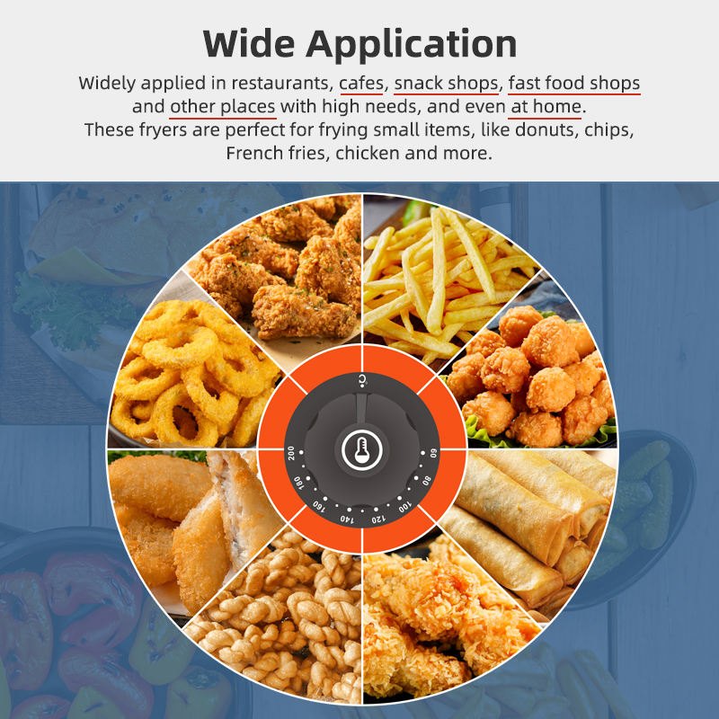 Electric Deep Fryer 6+6 Litre