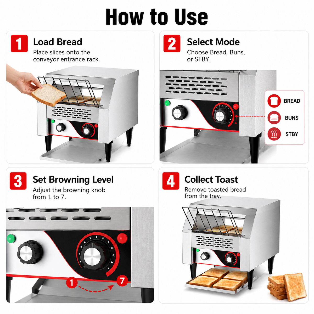 Conveyor Toaster TT-300
