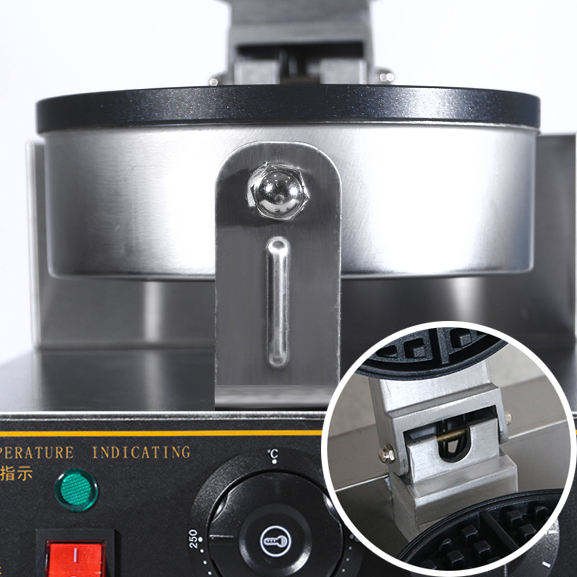 Commercial Round Belgian Waffle Maker