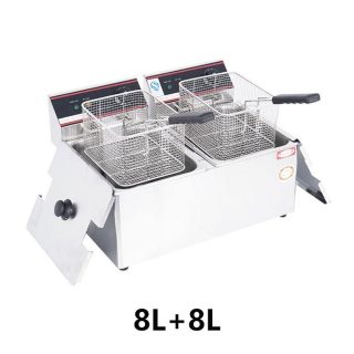 Electric Deep Fryer 8+8 Litre