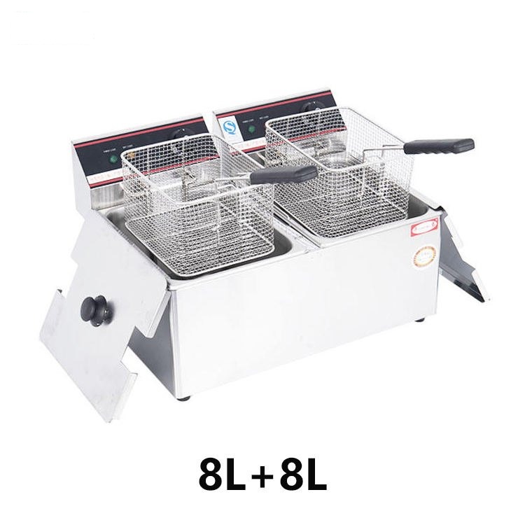 Electric Deep Fryer 8+8 Litre