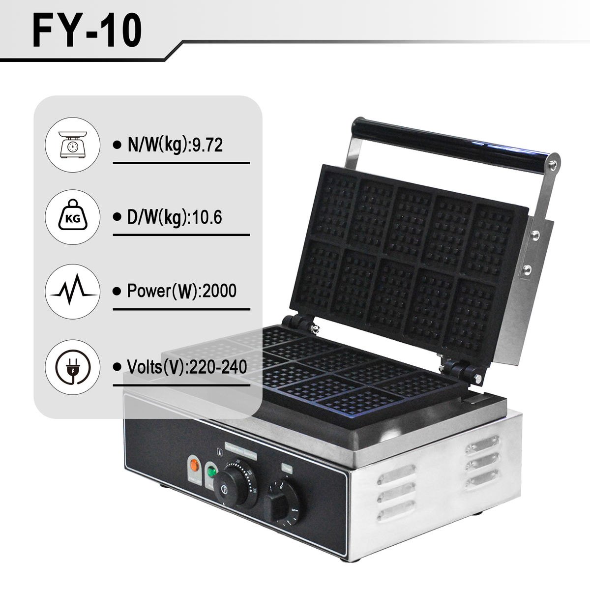 Waffle Maker 10 Slice