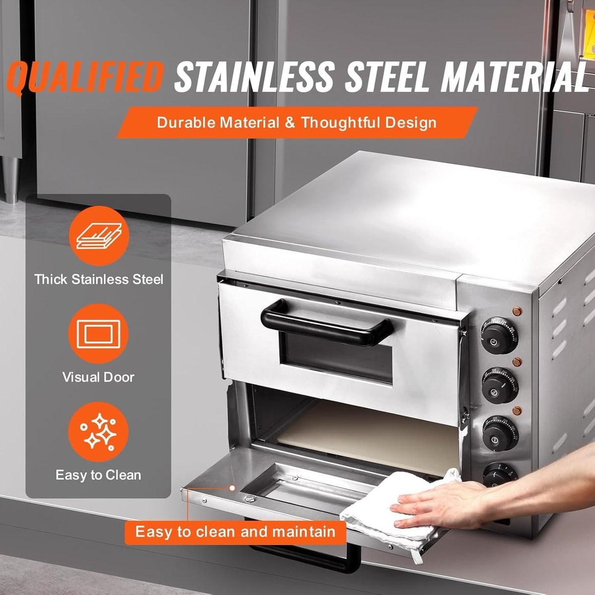 Electric Double Pizza Oven