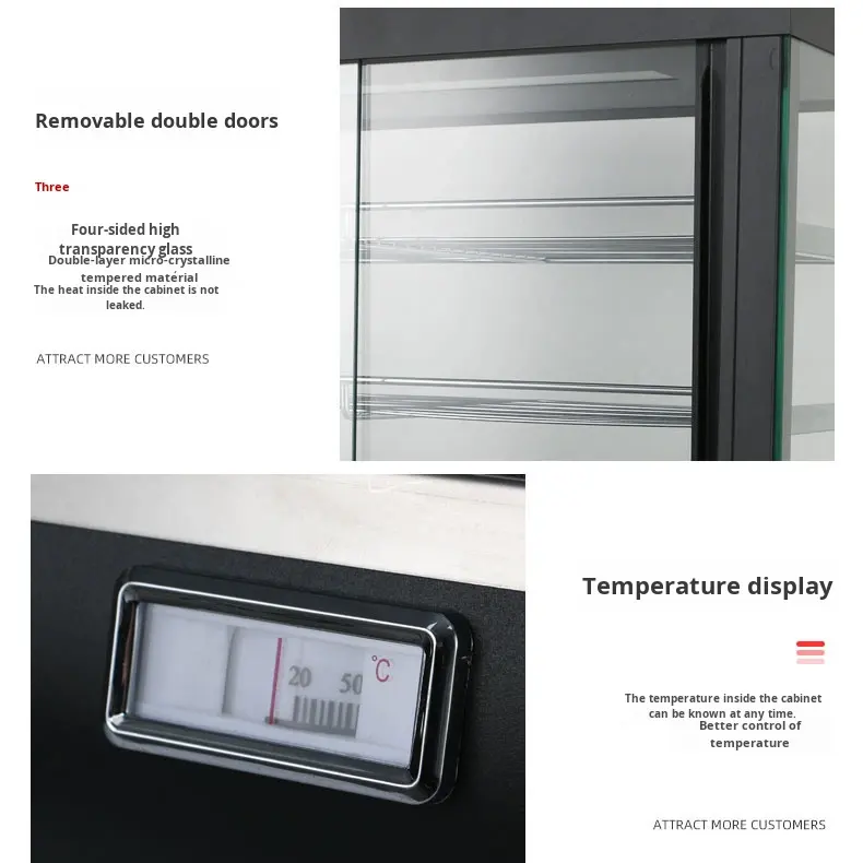 Premium Food Warmer Display