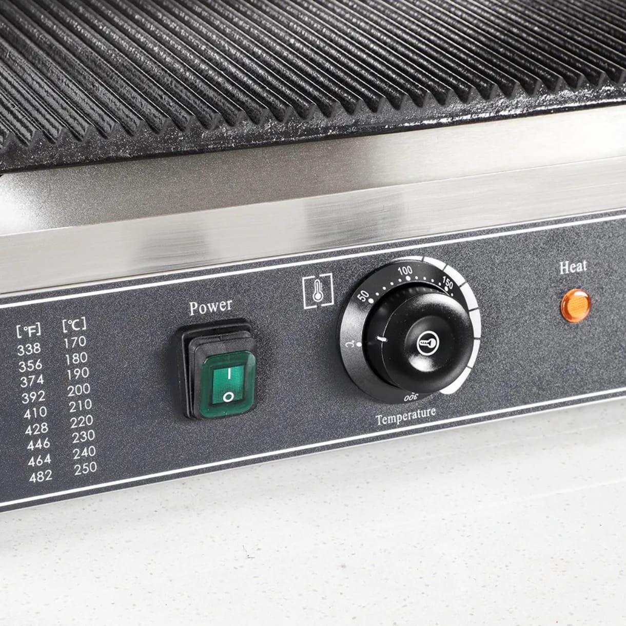 Commercial Contact Grill - Single Plate