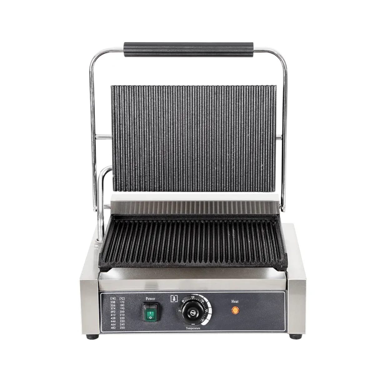 Commercial Contact Grill - Single Plate