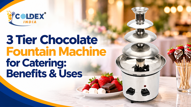 3 Tier Chocolate Fountain Machine for Catering: Benefits & Uses