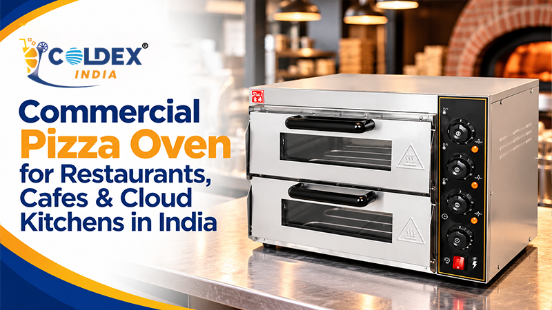 Commercial Pizza Oven for Restaurants, Cafes & Cloud Kitchens in India
