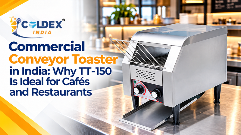 Commercial Conveyor Toaster in India: Why TT-150 Is Ideal for Cafés and Restaurants